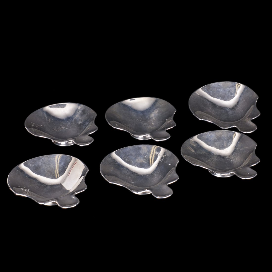 Antique set of 6 ice cream bowls — image 1