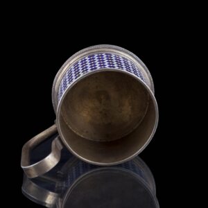 G.Klingert cloisonne enamel teaglass holder — image 2