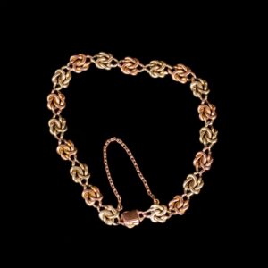 Russian imperial time gold hand bracelet — image 2