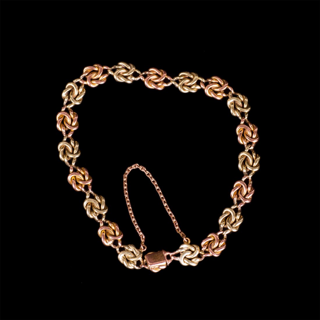 Russian imperial time gold hand bracelet — image 2