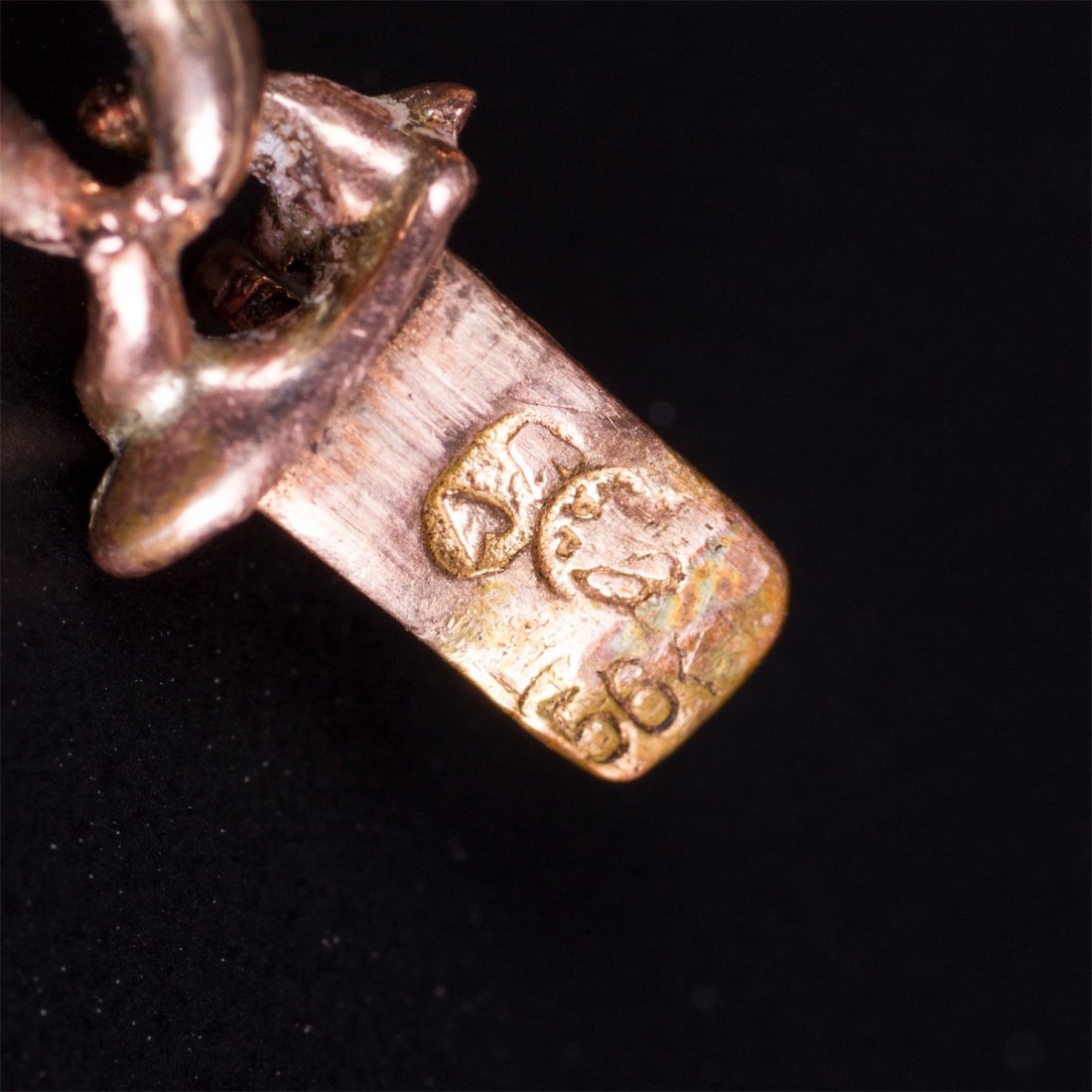 Russian imperial time gold hand bracelet — image 3