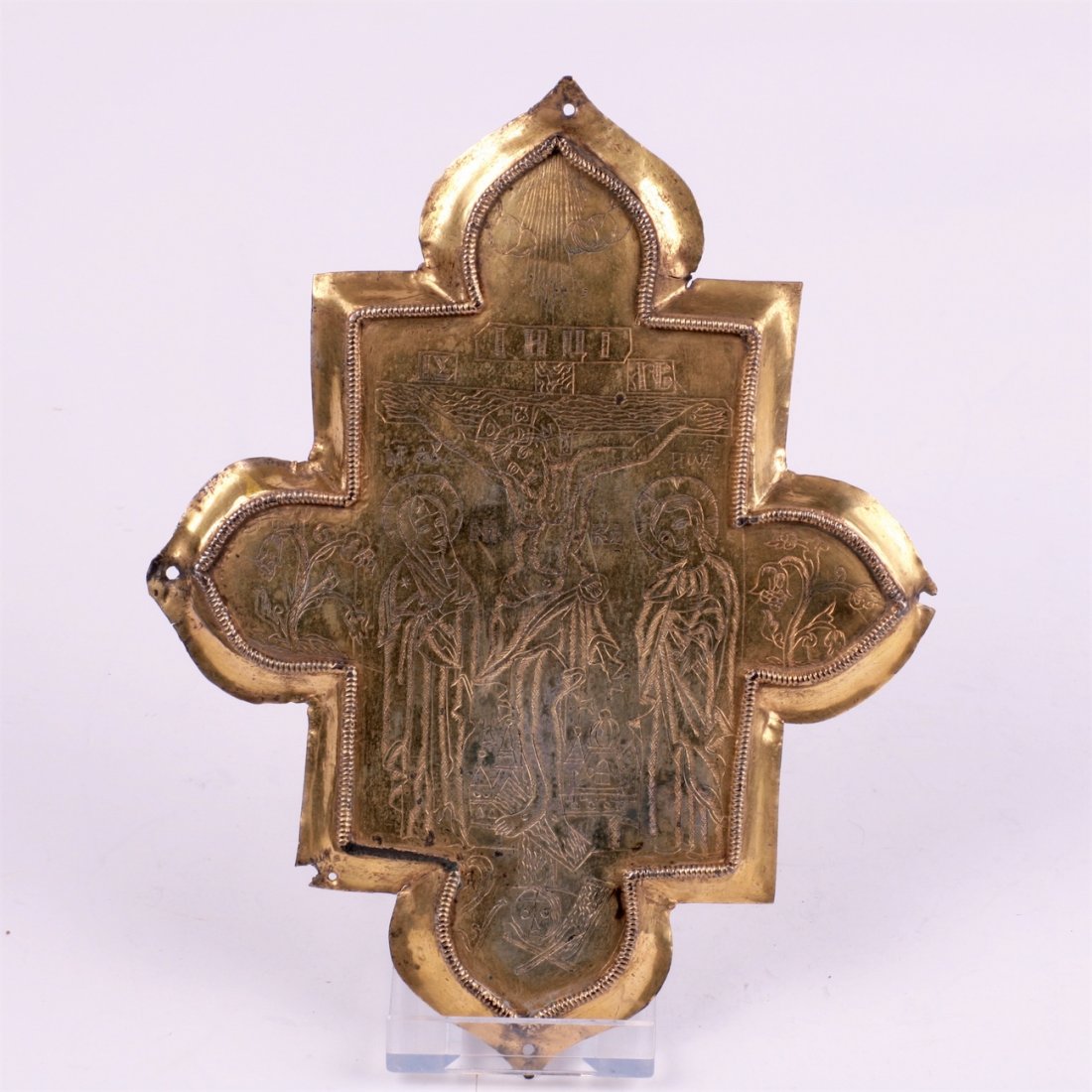 Rare Russian cross. 17th century. — image 2