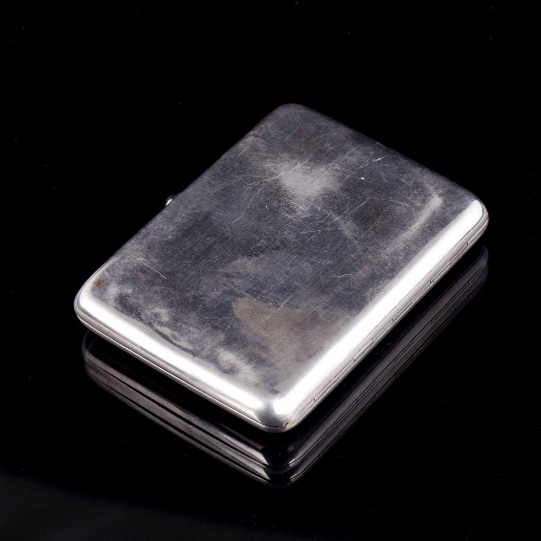 Russian en plein enamel cigarette case — image 3