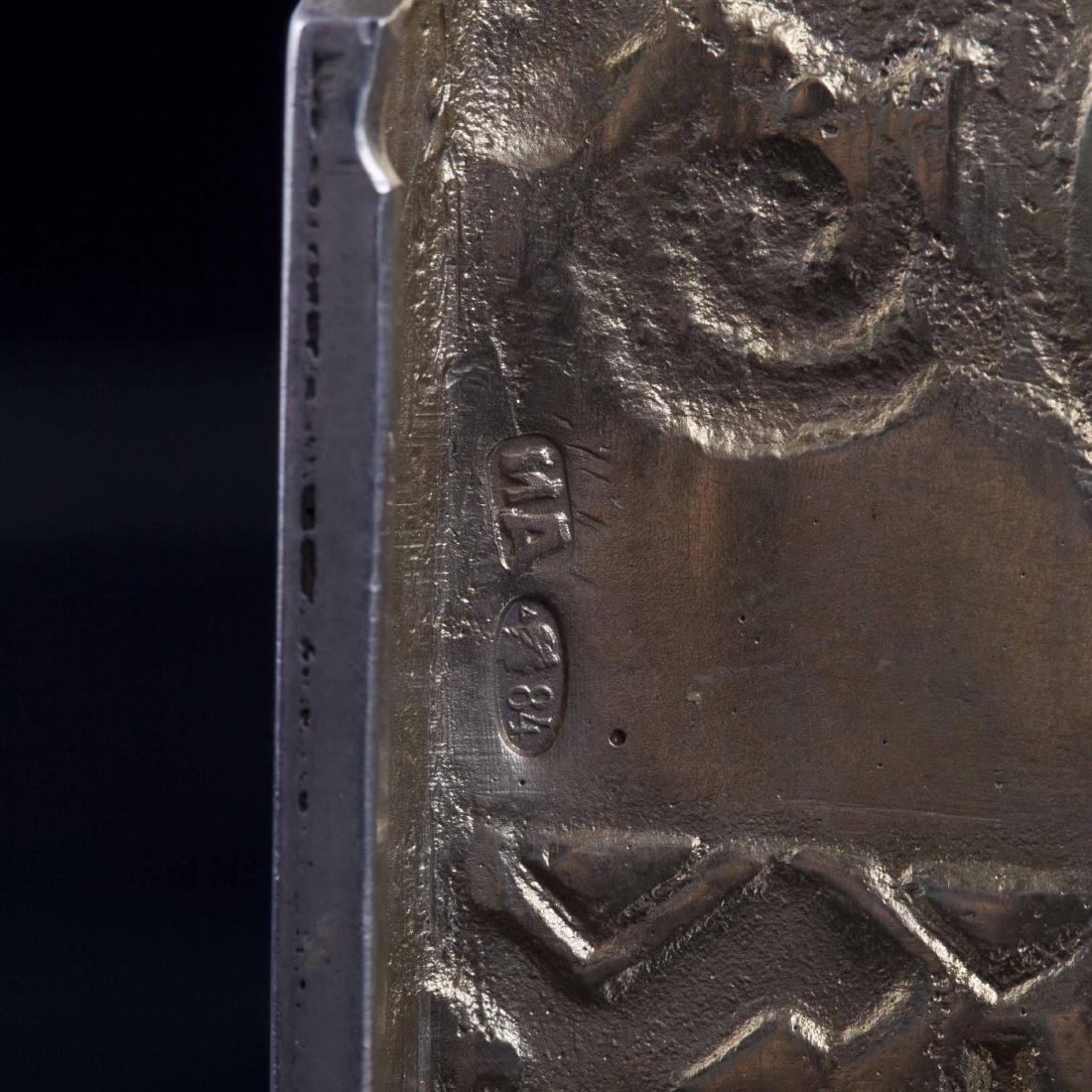 Russian en plein enamel cigarette case — image 5