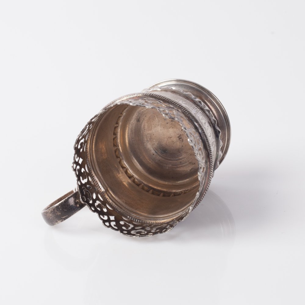 Russian silver tea glass holder. — image 4