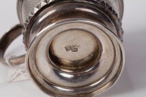 Russian silver tea glass holder. — image 6