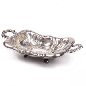 Antique Austrian silver bowl for sweets — image 1