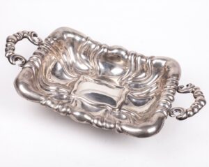 Antique Austrian silver bowl for sweets — image 2