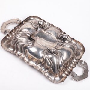 Antique Austrian silver bowl for sweets — image 3