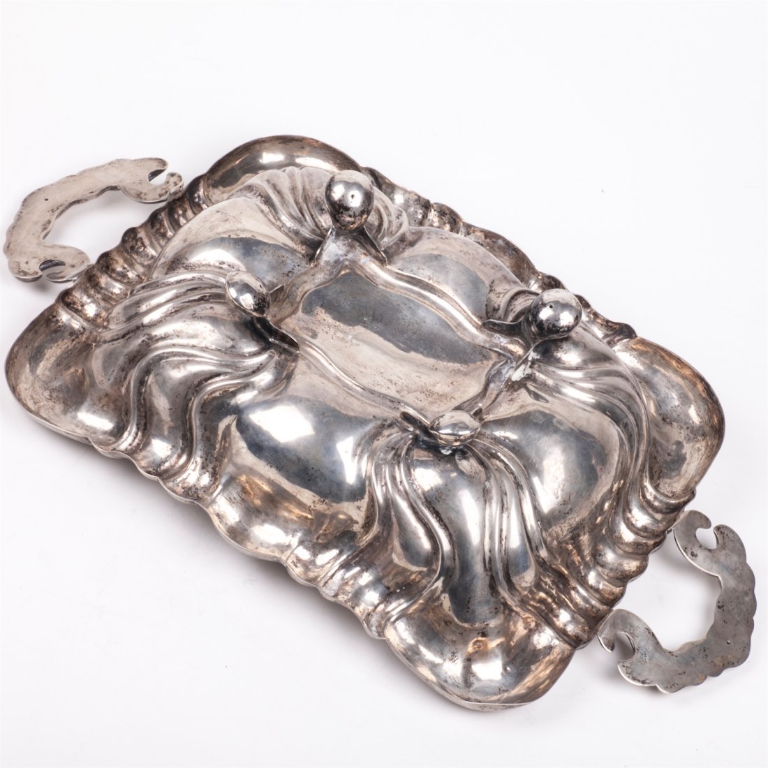 Antique Austrian silver bowl for sweets — image 3