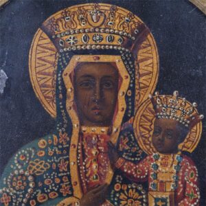 Desk triptych with Mother of God and the Child — image 2