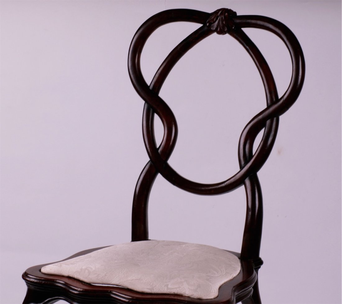 Russian stool with Gatchina Palace administration sign. — image 2