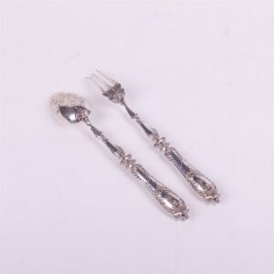 Silver set of 2 pieces for salat. — image 1