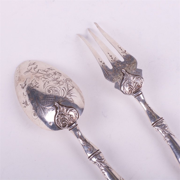 Silver set of 2 pieces for salat. — image 3