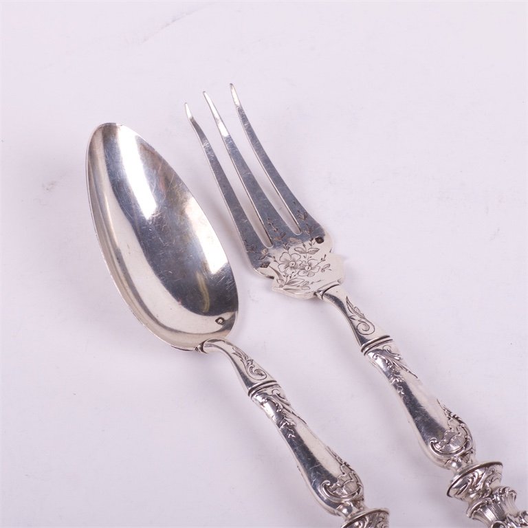 Silver set of 2 pieces for salat. — image 5