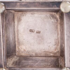 Grand presentation silver and engraved desk set — image 11