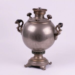 Russian samovar in the shape of sphere. — image 3