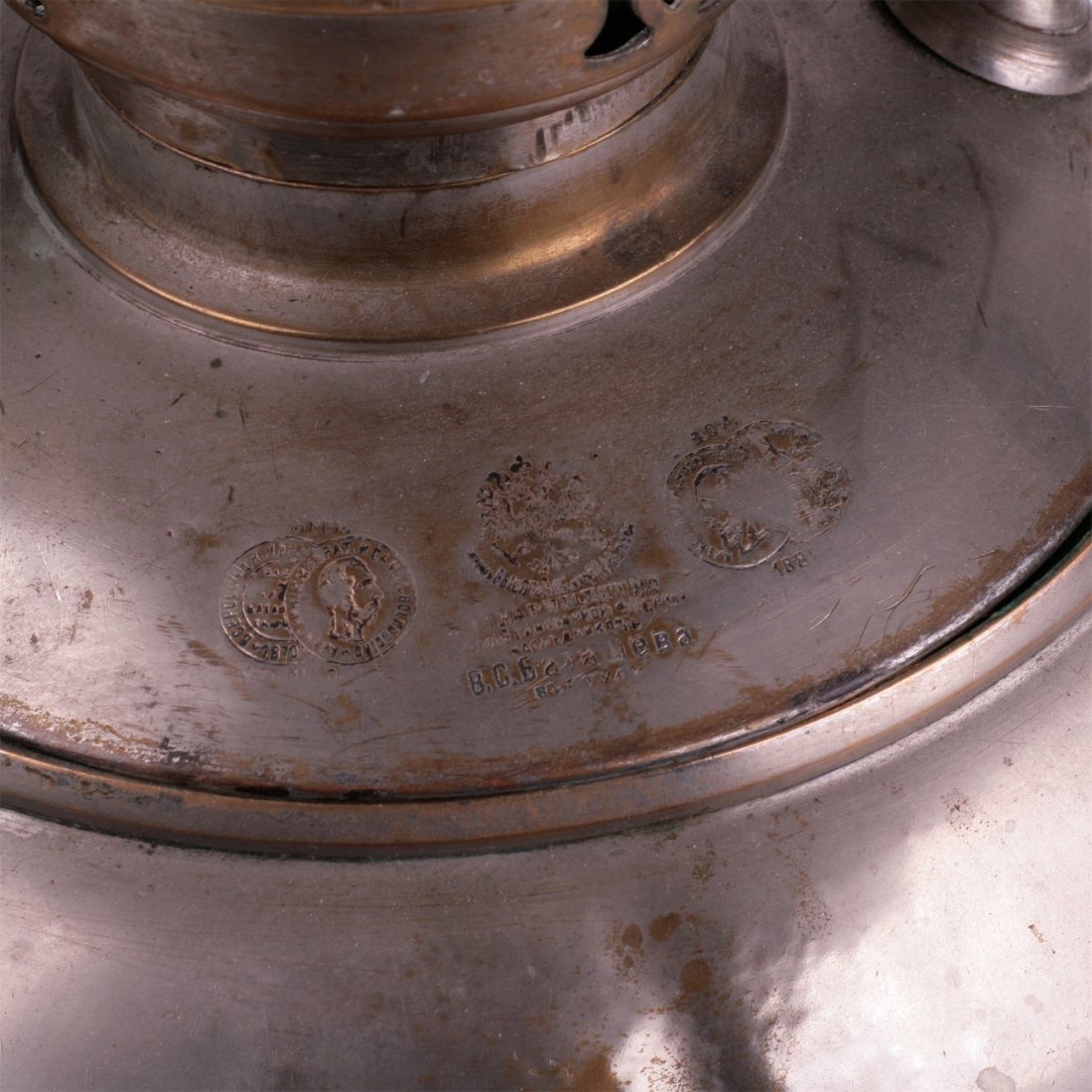 Russian samovar in the shape of sphere. — image 4