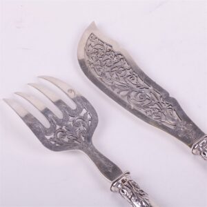 Silver set for dessert. — image 2