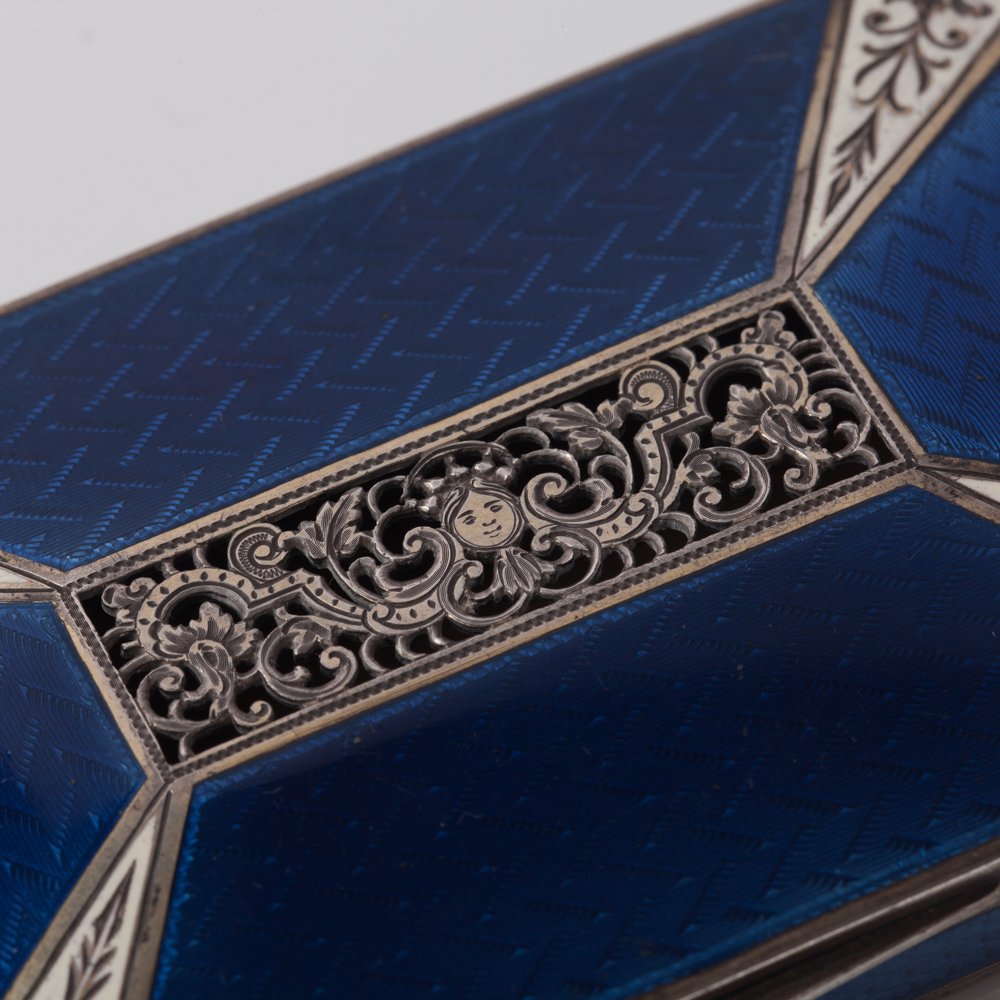 Cigarette case with enamel. — image 2