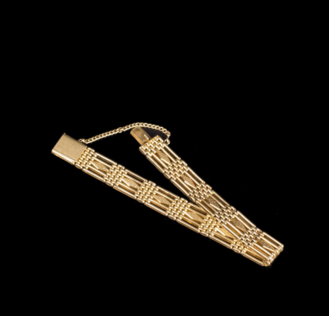 Russian Imperial time gold hand bracelet — image 2