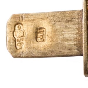 Russian Imperial time gold hand bracelet — image 3