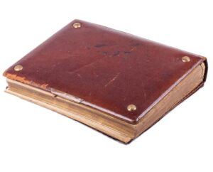 Antique Russian photo album with bronze plaque — image 3