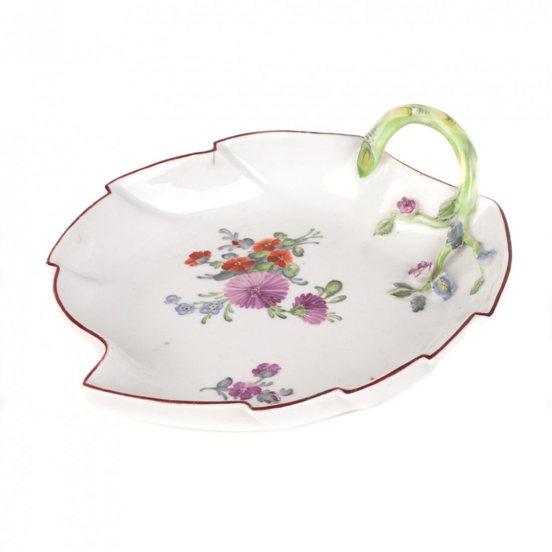 Porcelain tray. 18th century. Ekat. 2. — image 1