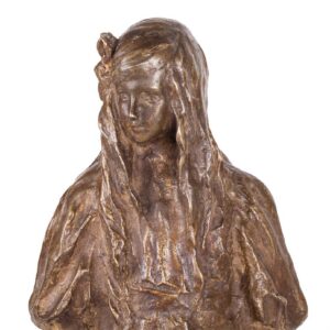 Russian bronze "Girl with a dog" by P.Troubetskoy — image 2