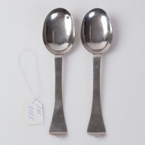 Silver spoons. 18th century. — image 1