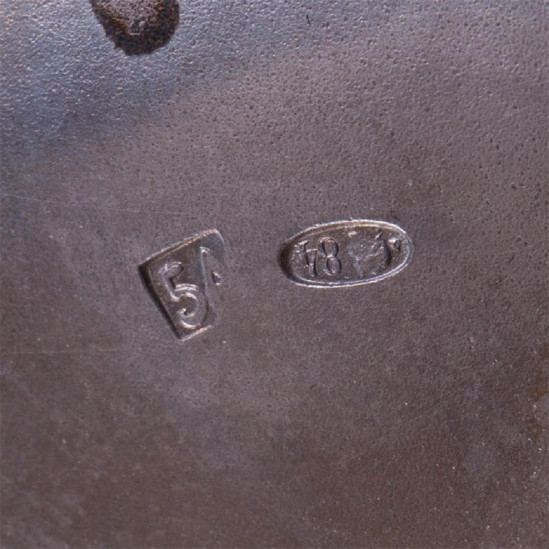 A pair of Russian engraved silver-gilt ice cream bowls — image 6