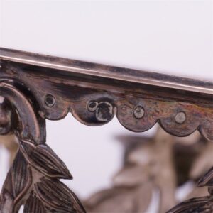Antique French silver cruet stand — image 6
