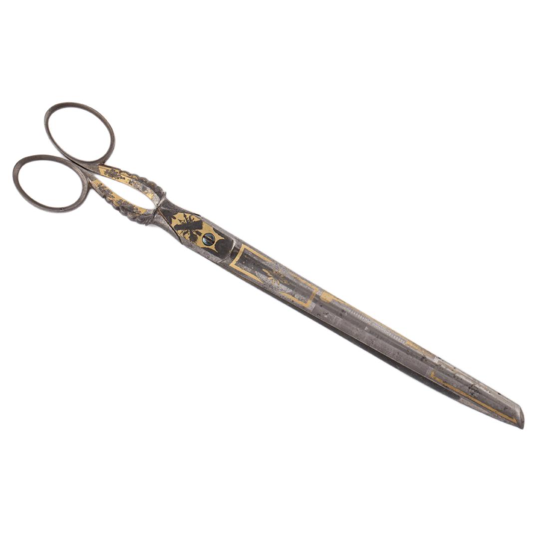 Antique Russian scissors, 19th century — image 1