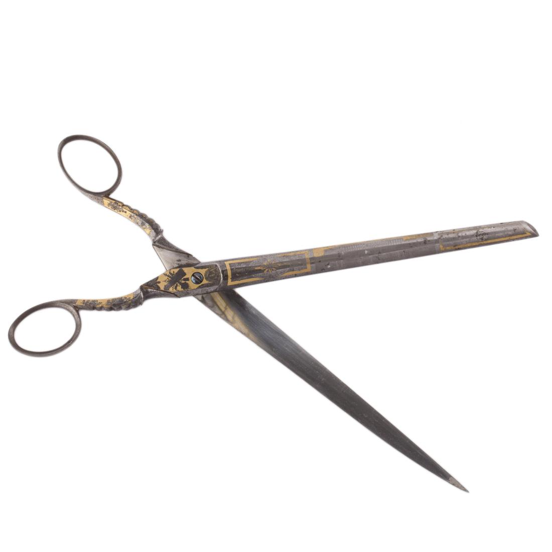 Antique Russian scissors, 19th century — image 2