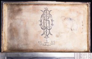 Russian engraved silver cigar box, M. Isakov — image 6