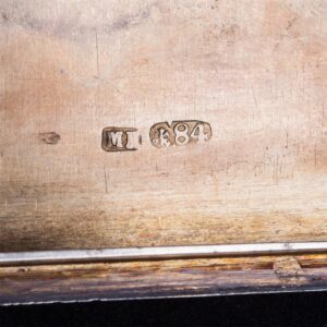 Russian engraved silver cigar box, M. Isakov — image 7
