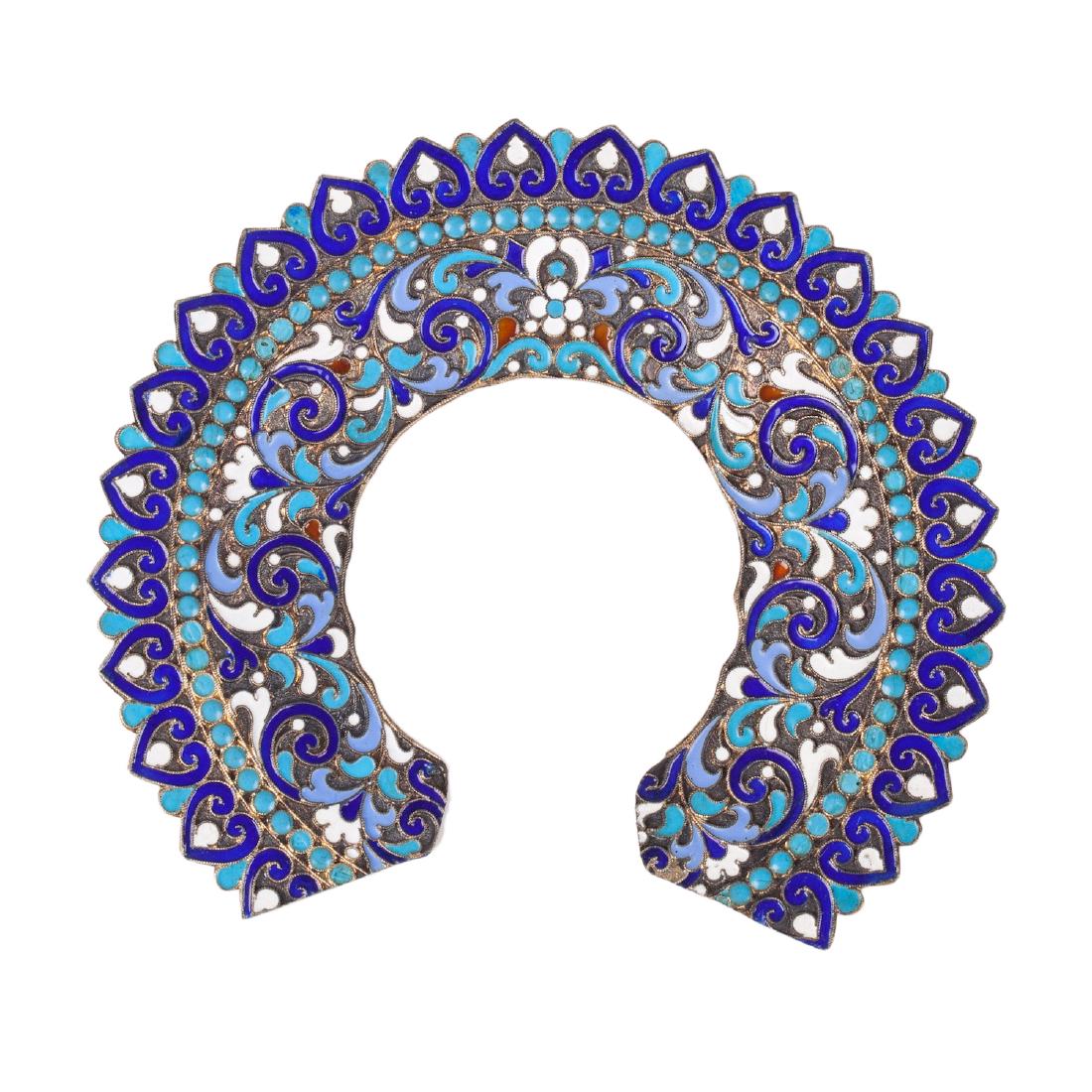 Russian icon riza crown — image 1