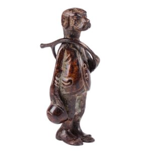 Antique bronze figure "A hunter dog" — image 2