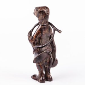 Antique bronze figure "A hunter dog" — image 4