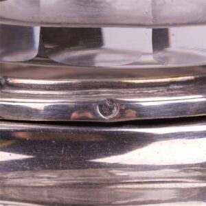 Antique French silver cruet stand — image 5