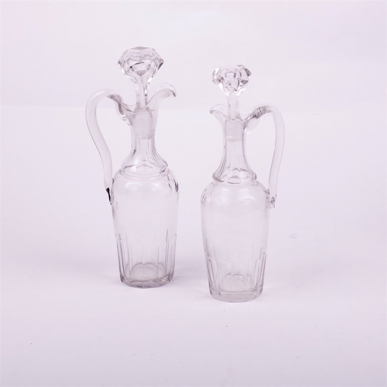 Antique French silver cruet stand — image 8