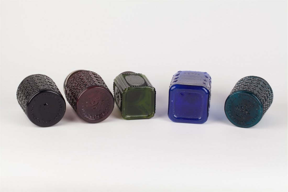 Collection of 5 tea jars. Russia, the end of the 19th — image 4