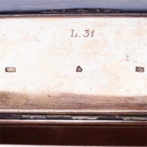 Russian silver niello snuff box, N.Mikhailov — image 5
