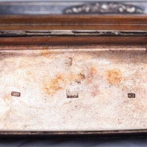Russian silver niello snuff box, N.Mikhailov — image 6