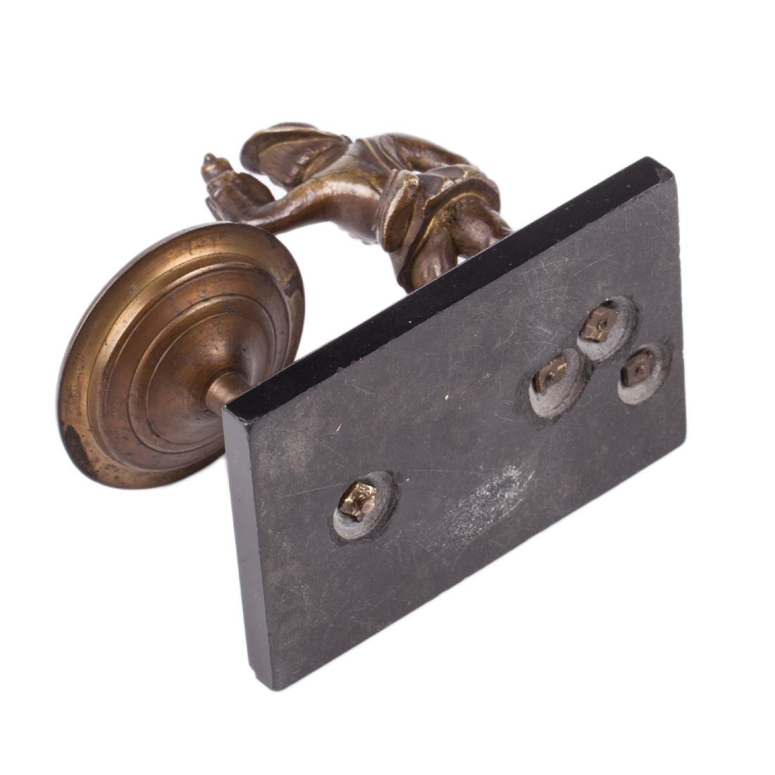 Table bronze with hunting scence — image 4
