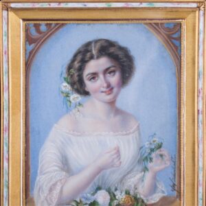 Antique bronze frame — image 2