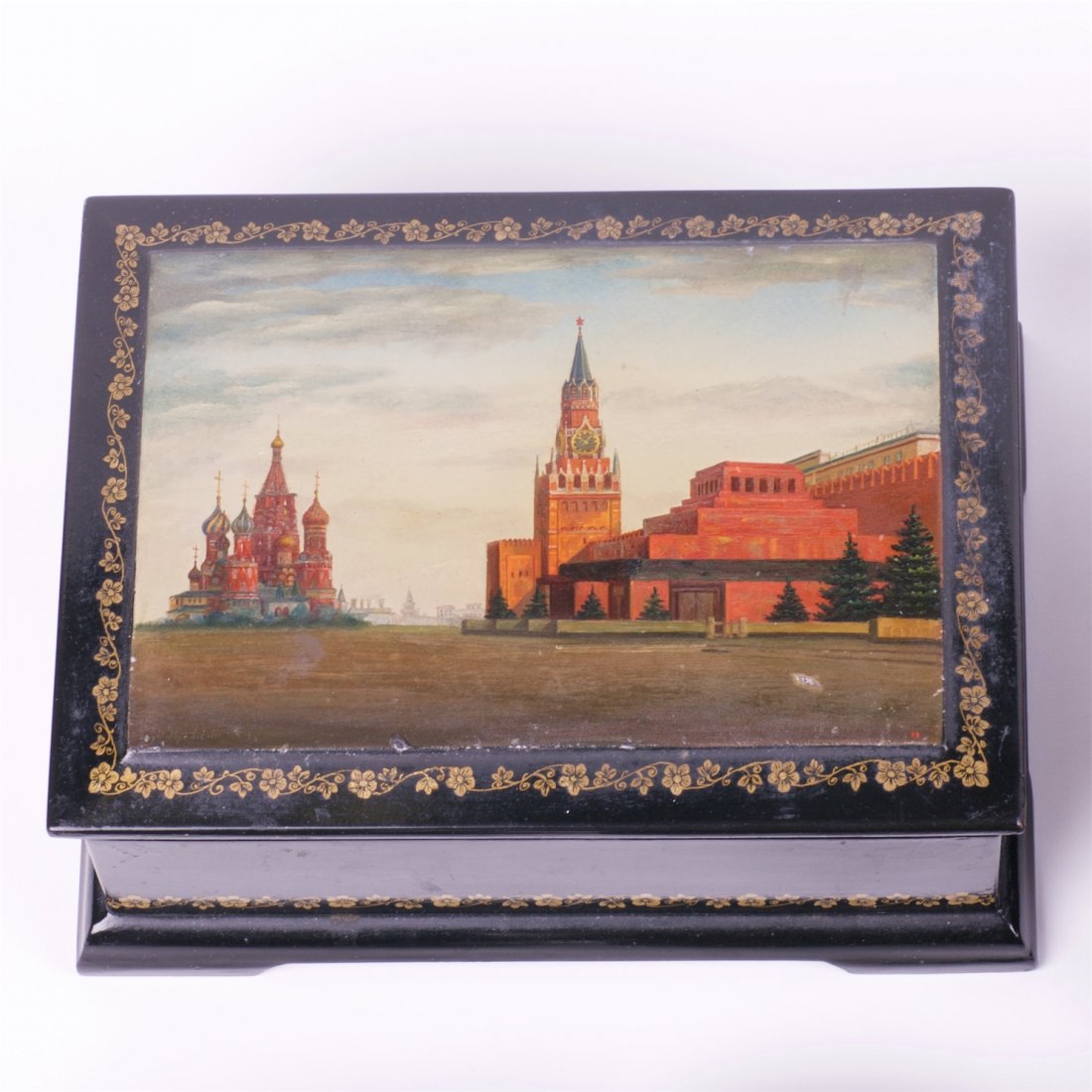 Set of 7 soviet lacquer boxes. Palekh, Fedoskino. — image 2