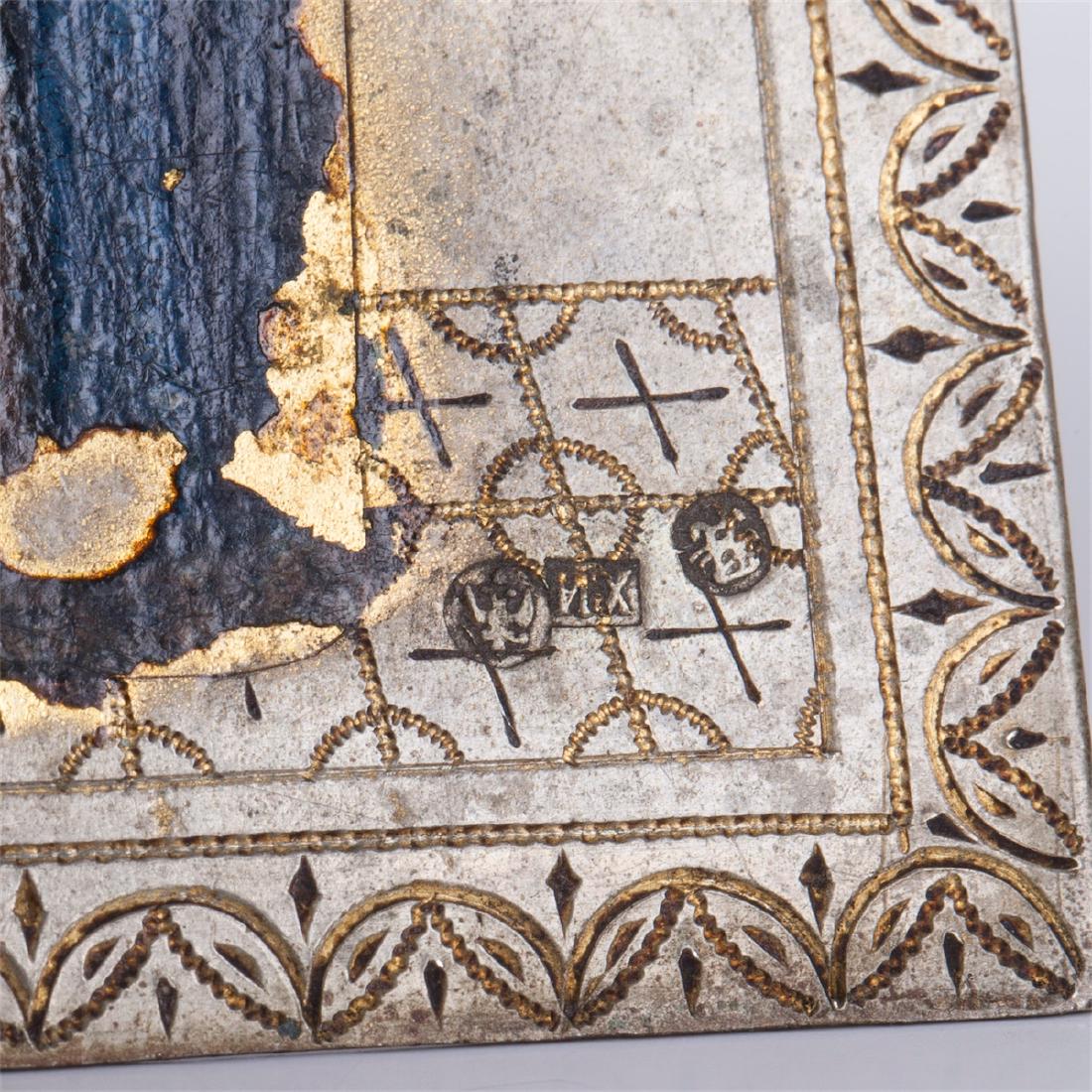 Russian silver-gilt triptych elements — image 5