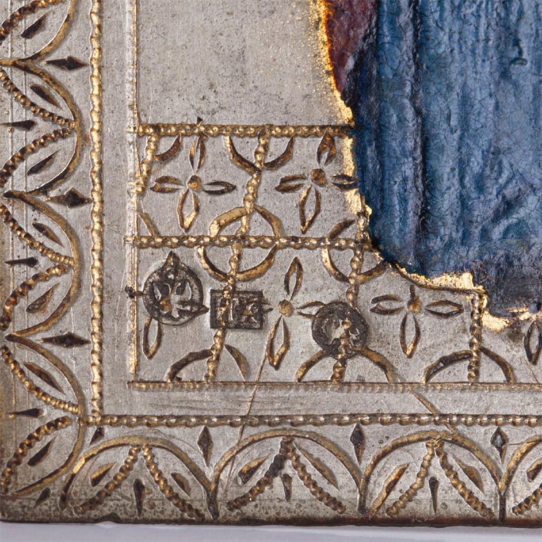 Russian silver-gilt triptych elements — image 6
