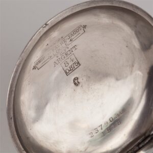 Silver pocket watch George Favre Jacot (Zenith). — image 2